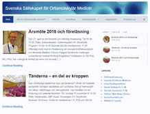 Tablet Screenshot of ortomolekylar.se